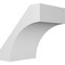 Ekena Millwork 6-in. W x 8-in. D x 8-in. H Westlake Architectural Grade PVC Knee Brace BRCP06X08X08WTL - alternate 1